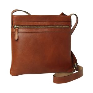 Leather Hip bag - teak