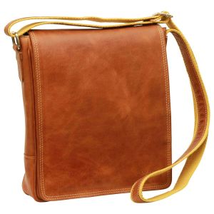 Borsa in pelle per I-Pad. Marrone Coloniale