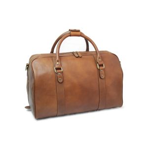 Leather duffle bags |100% full grain Italian leather | Old Angler