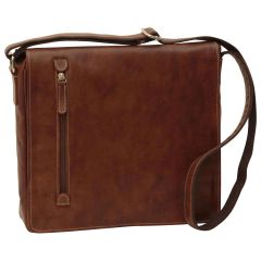 Lightweight Messenger Bag - Chestnut