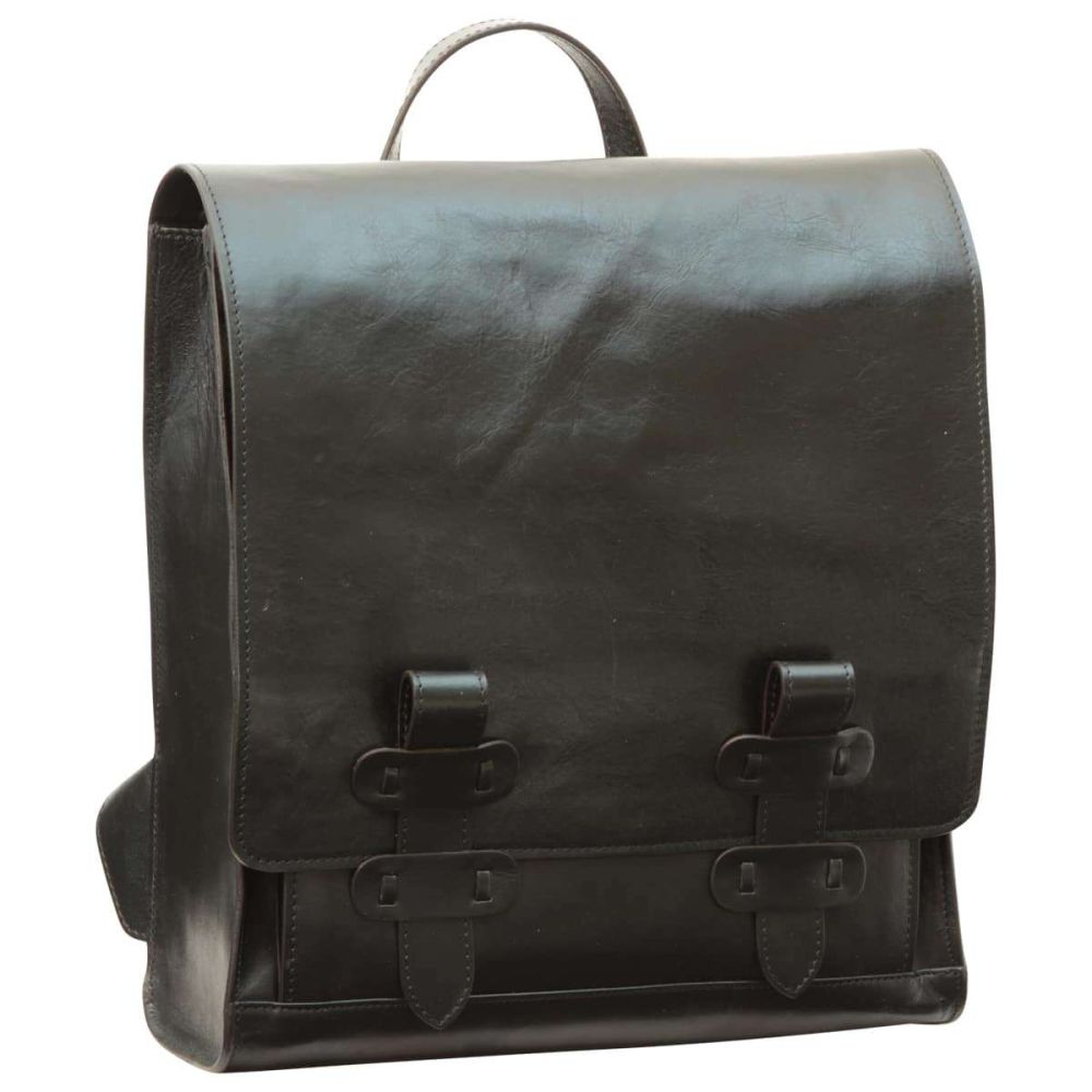 Double buckle backpack best sale