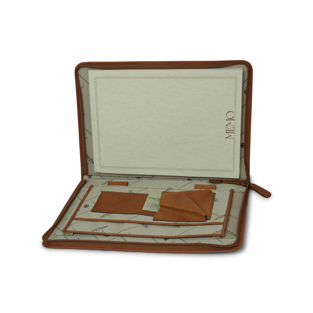 Full grain leather folder - colonial|067589CO|Old Angler Firenze