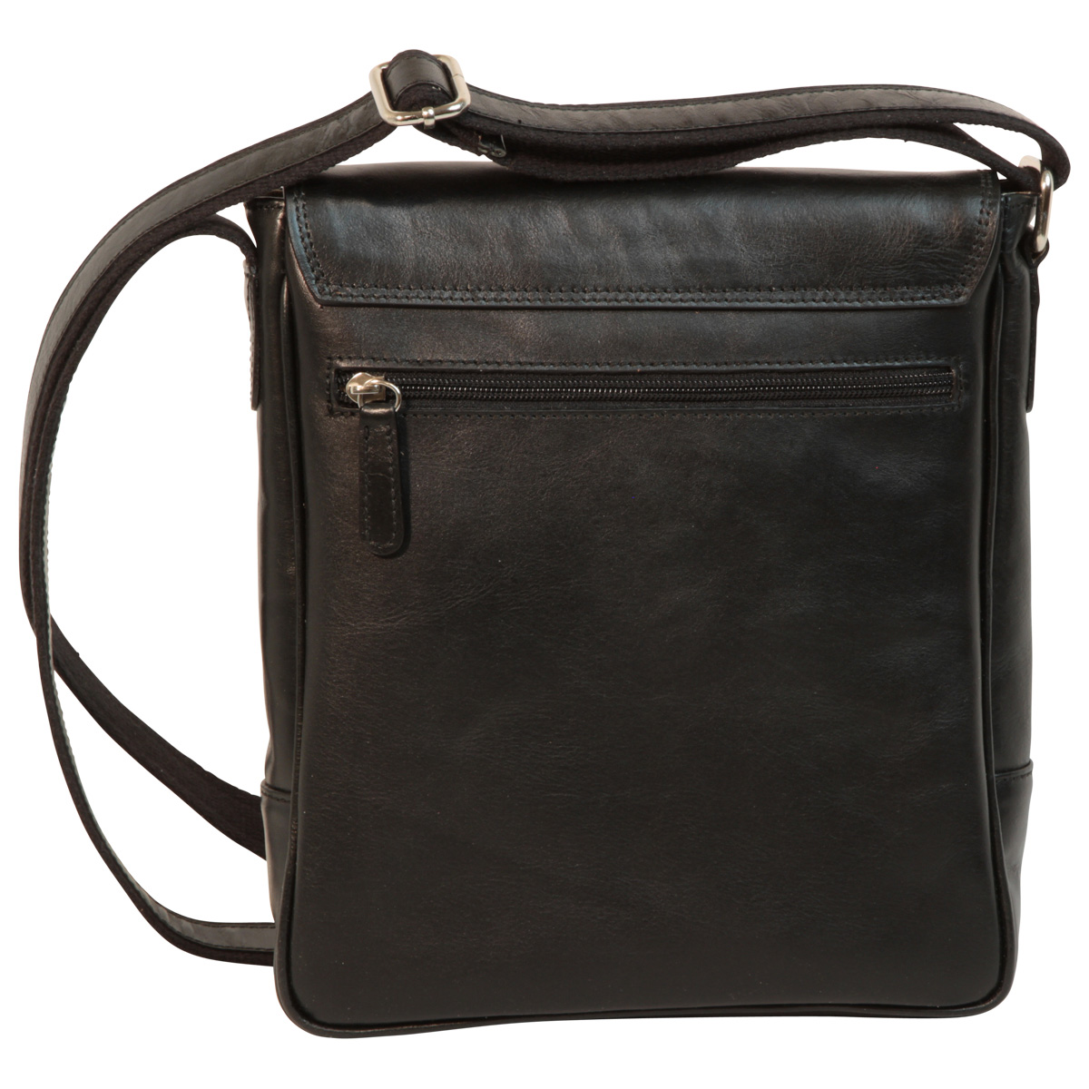 Borsa in pelle per I-Pad. Nero | 087361NE | Old Angler Firenze