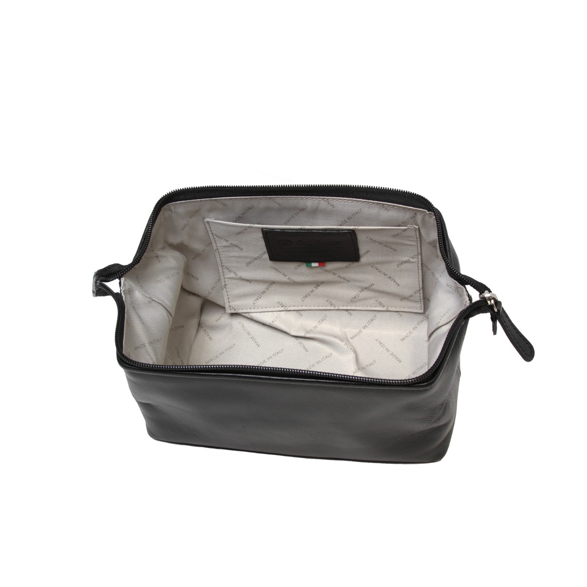 Cowhide beauty case - Black|401289NE|Old Angler Firenze