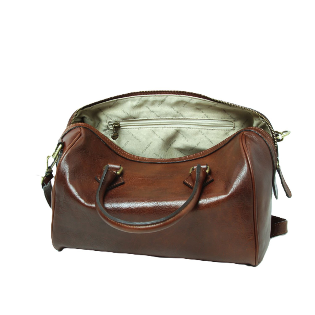 Double handled shoulder bag|416093MA|Old Angler Firenze