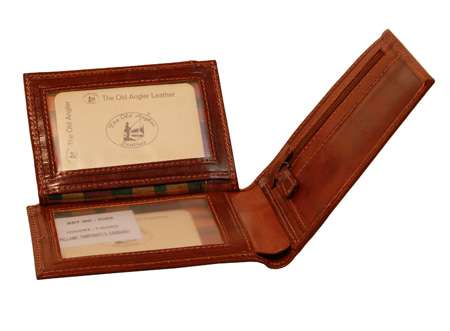 Men's Bifold Leather Wallet - Brown | 508805MA UK | Old Angler Firenze