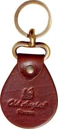 Old Angler Key Chain - Brown | 529605MA | EURO | Old Angler Firenze