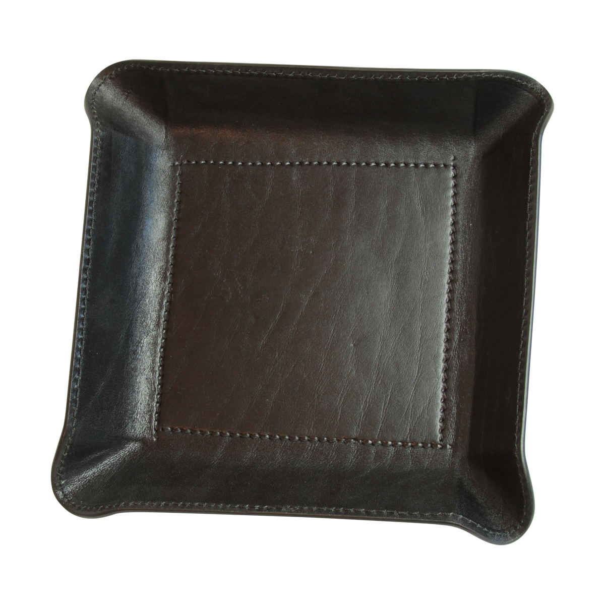 Leather Catchall Tray - Black | 751089NE US | Old Angler Firenze