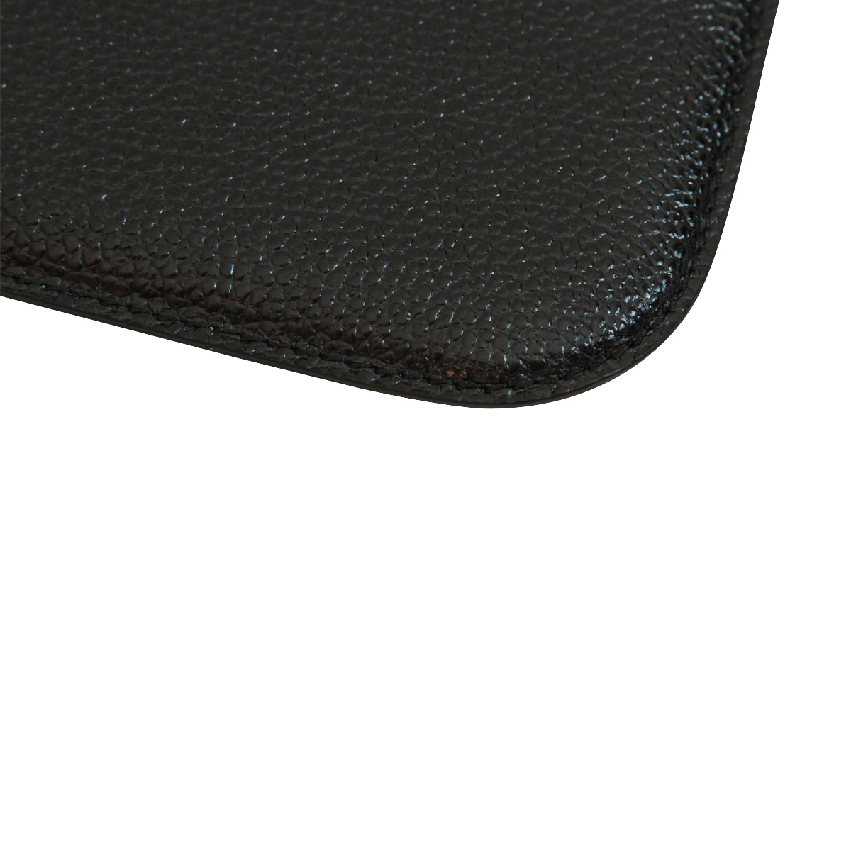 Leather desk pad - black | 760051NE UK | Old Angler Firenze