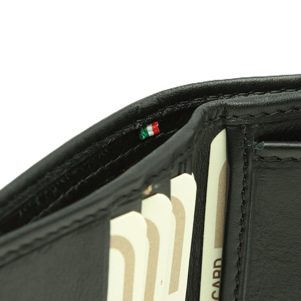 Leather wallet - black|803889NE|Old Angler Firenze