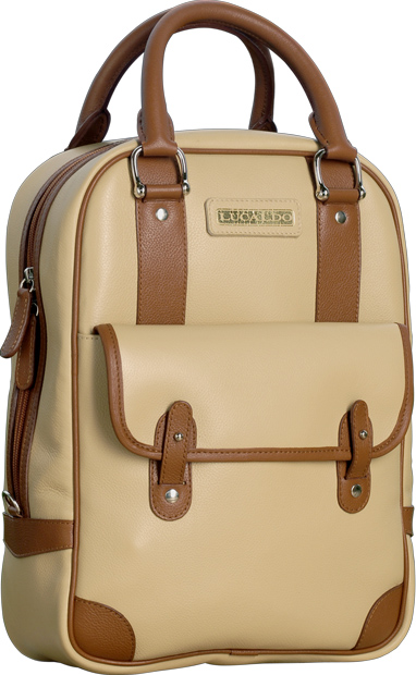 Selective Deluxe Leather Bag - Sandy Brown/Brown | 312065SC UK | Old Angler Firenze