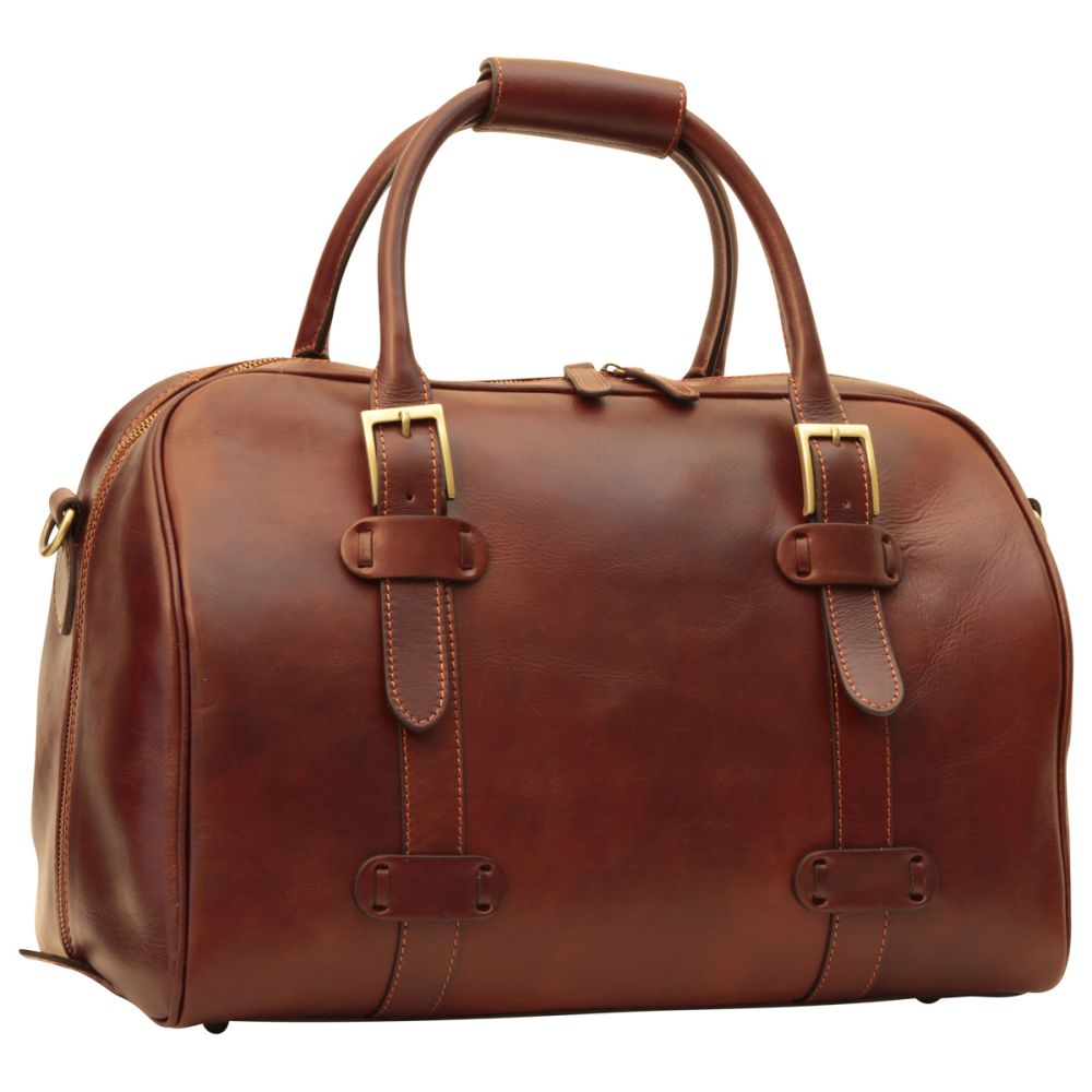 cowhide travel bag